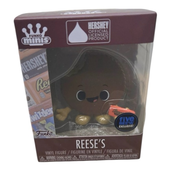 Funko Minis Hershey's Candy 3" Vinyl Figures COMPLETE SET OF 9 Free Display Box - Picture 6 of 10